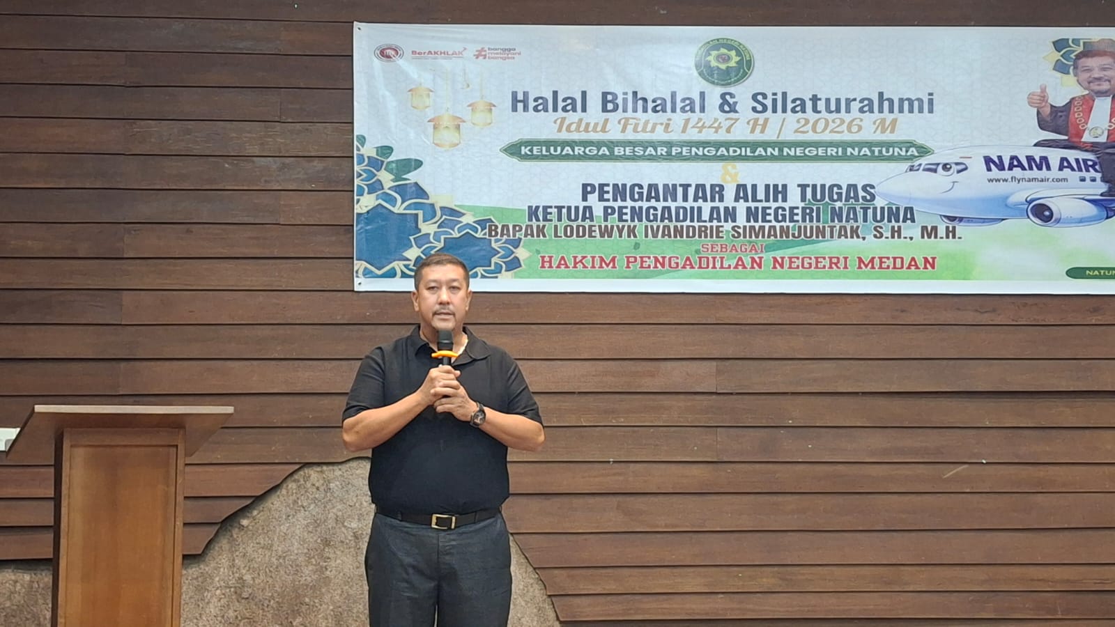Halal bihalal dan pengantar alih tugas Ketua PN Natuna