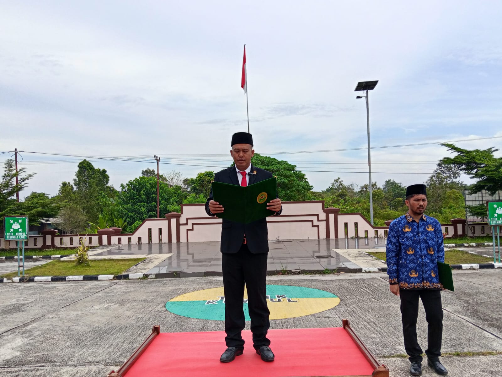 Upacara Hari Lahir Pancasila Pengadilan Negeri Natuna