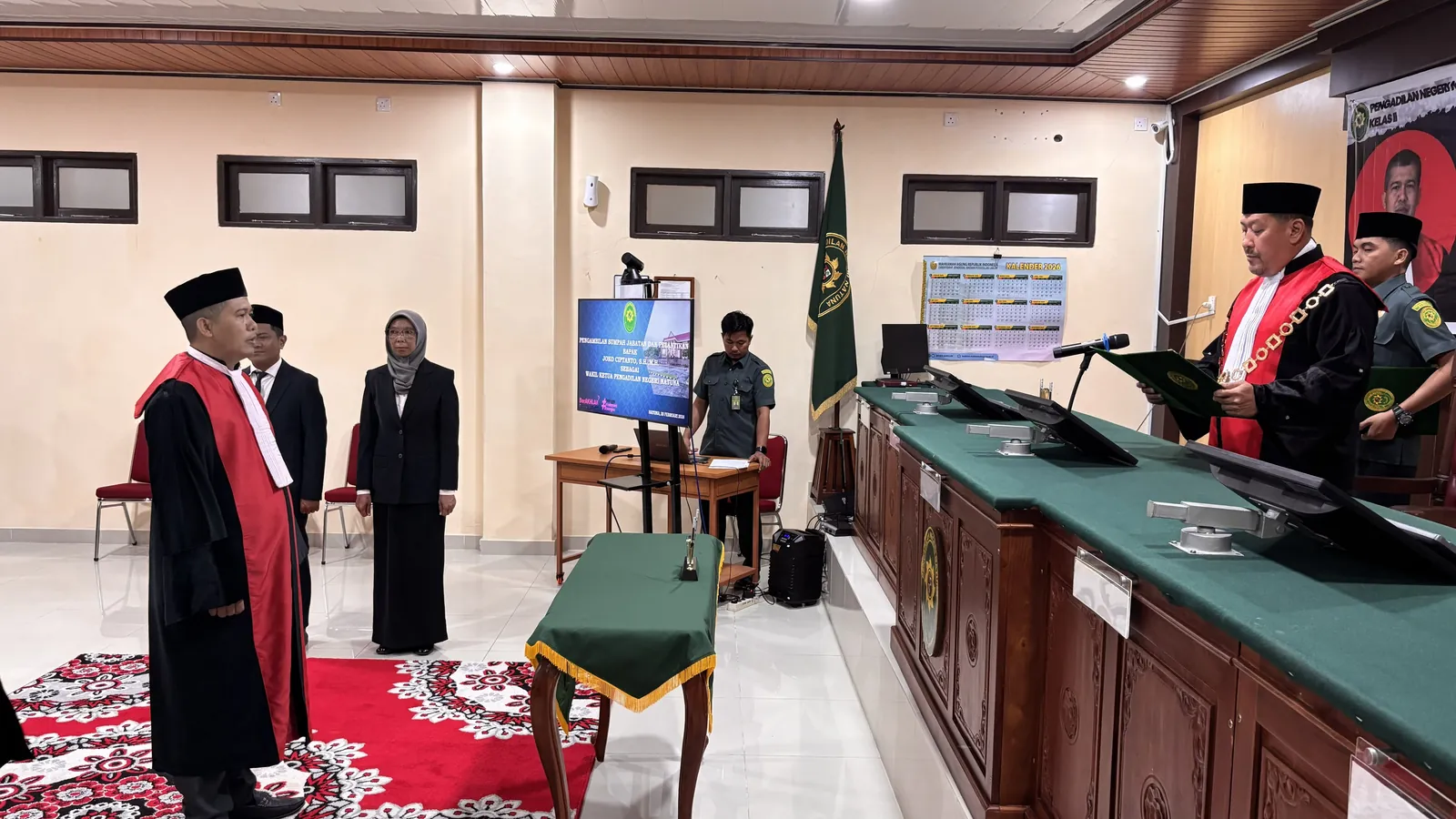 Pelantikan Wakil Ketua Pengadilan Negeri Natuna Kelas II