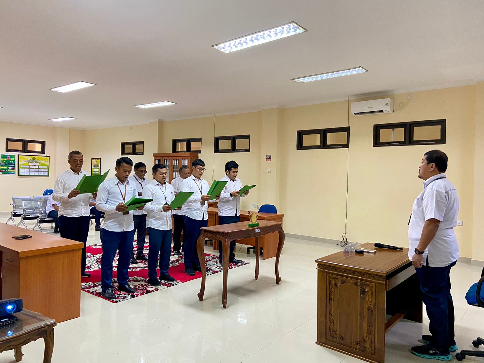 Penandatanganan Pakta Integritas, Perjanjian Kinerja dan Komitmen Bersama
